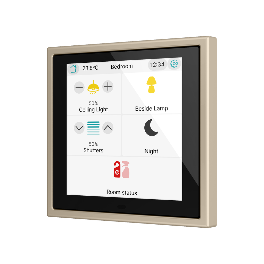 CX33. Écran tactile capacitif KNX de 3,3"