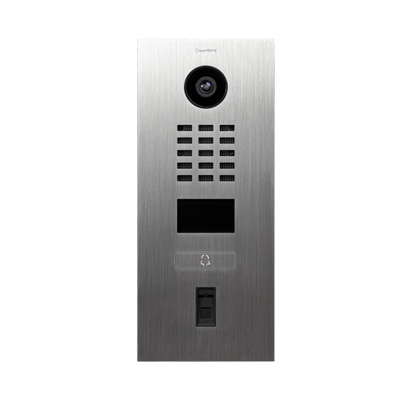 D2201FV Fingerprint 50 Interphone Vidéo IP, Acier inoxydable V2A, brossé

