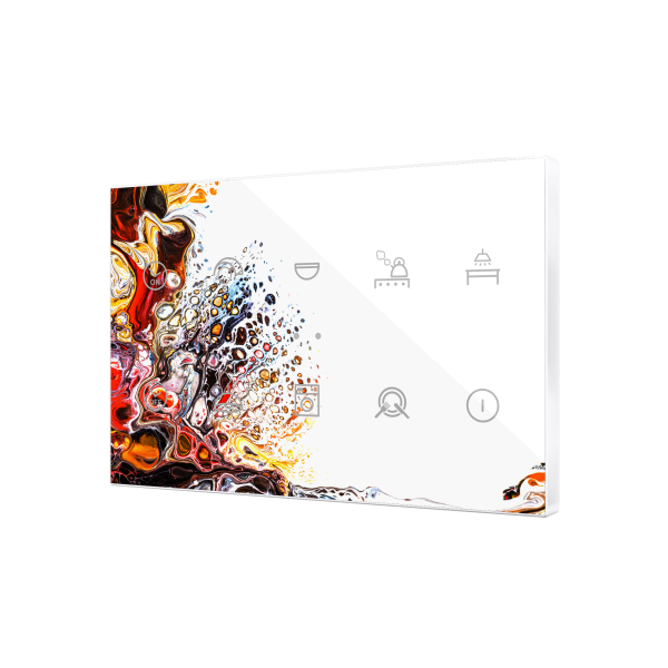 Flat XL X10. Interrupteur capacitif en verre – 10