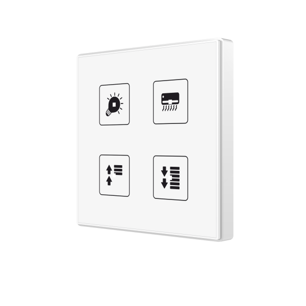 Interrupteur capacitif Square TMD 4 boutons. Capteur