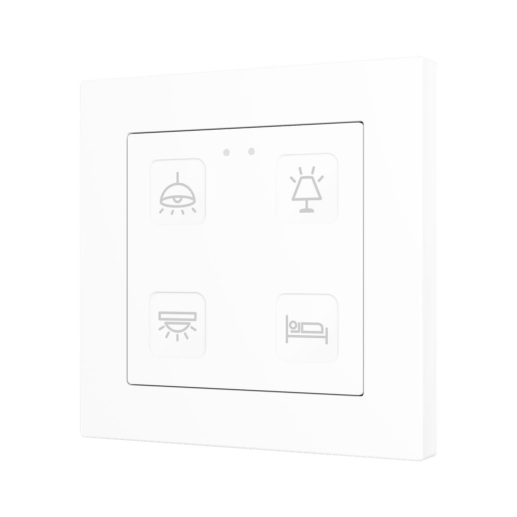 Tecla 55 X4. Interrupteur capacitif en polycarbonate