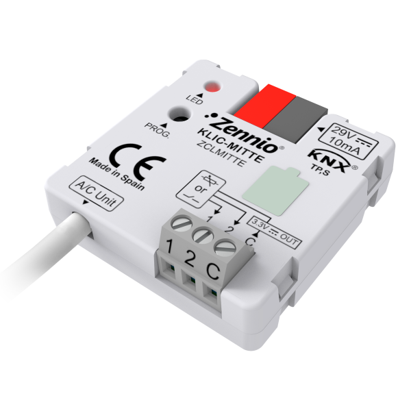 KLIC-MITTE. Passerelle Mitsubishi Ecodan-KNX