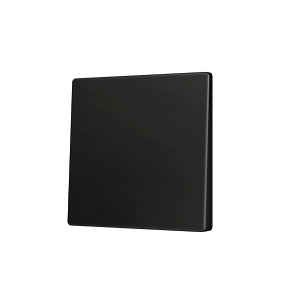 ZS55. Cache pour bouton poussoir Soft KNX simple 55 x