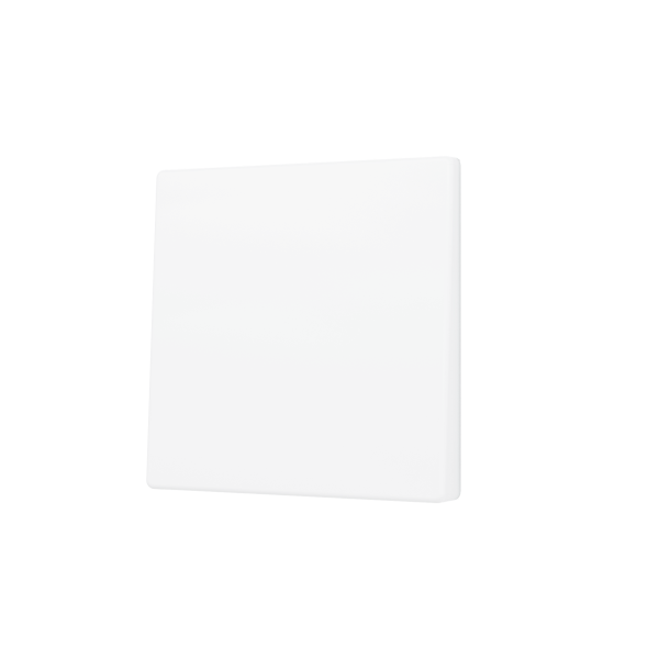 ZS55. Cache pour bouton poussoir Soft KNX simple 55 x