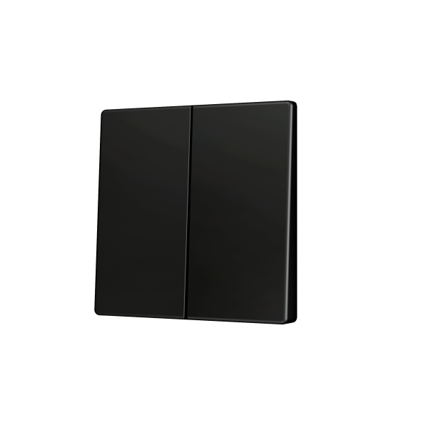 ZS55. Cache pour bouton poussoir Soft KNX double 55 x