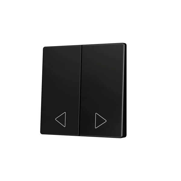 ZS55. Cache pour bouton poussoir Soft KNX double 55 x