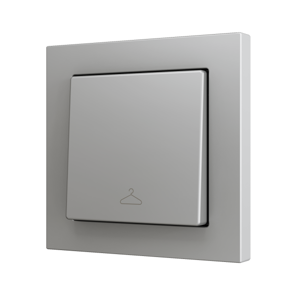 ZS55. Bouton poussoir "Soft" simple pour 1 entrée