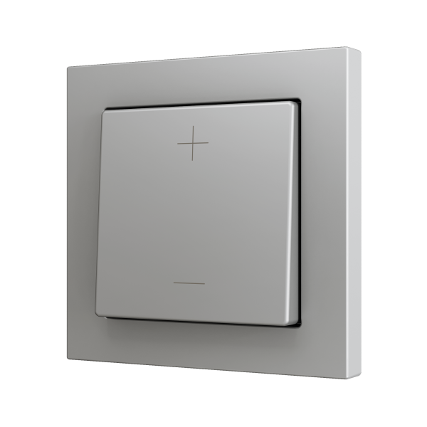 ZS55. Bouton poussoir "Soft" simple pour 2 entrées