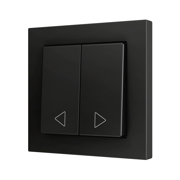 ZS55. Bouton poussoir "Soft" double pour 2 entrées