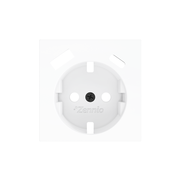ZS55. Cache pour base de prise Schuko avec USB C et A
