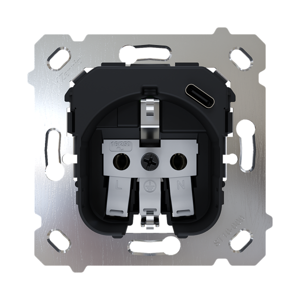 ZS55/ZS70. Base de prise Schuko 16 A /250 V ~ avec USB