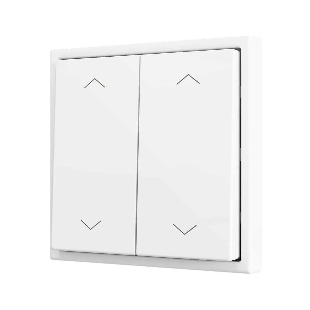 ZS70. Bouton poussoir "Soft" double pour 4 entrées