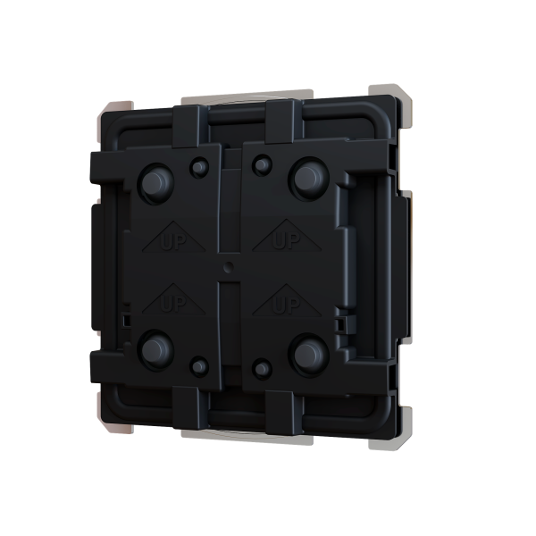 ZS70.Bouton poussoir Soft KNX 70 x 70 mm (sans cache)