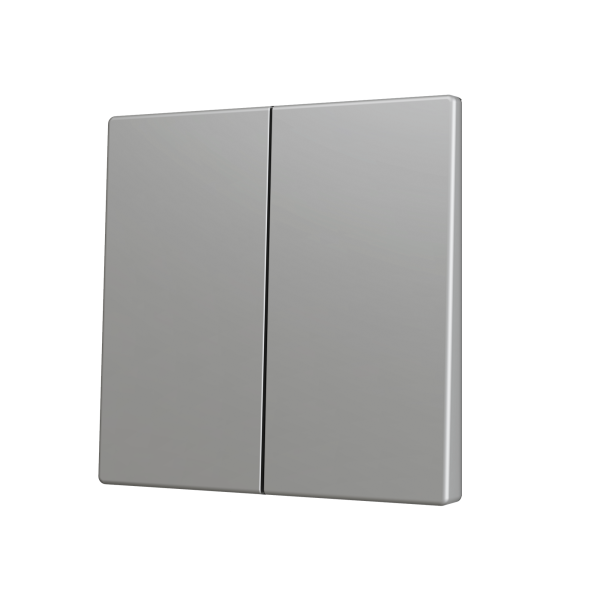 ZS70. Cache pour bouton poussoir Soft KNX double 70 x
