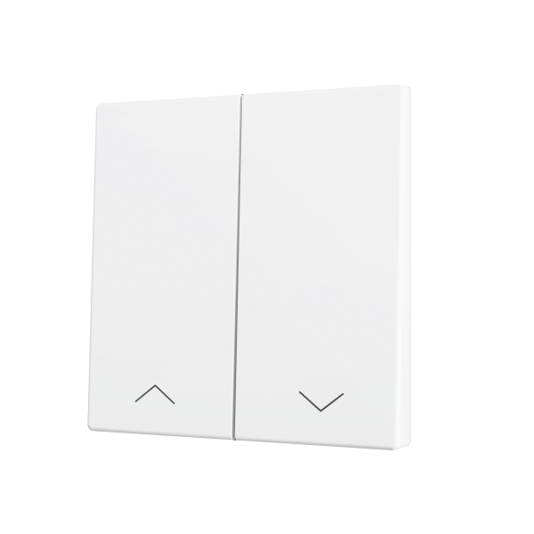 ZS70. Cache pour bouton poussoir Soft KNX double 70 x