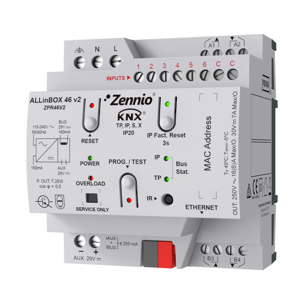 ALLinBOX 46 v2. Dispositif multifonction avec source