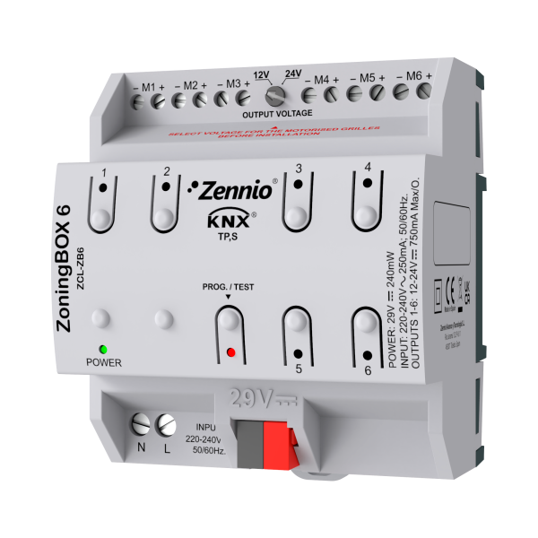 ZoningBOX 6. Actionneur de climatisation avec