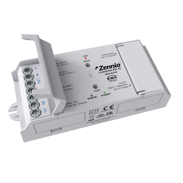 Lumento X2 v2. Variateur à 2 canaux PWM à tension