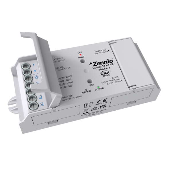 Lumento X4 v2. Variateur à 4 canaux PWM à tension