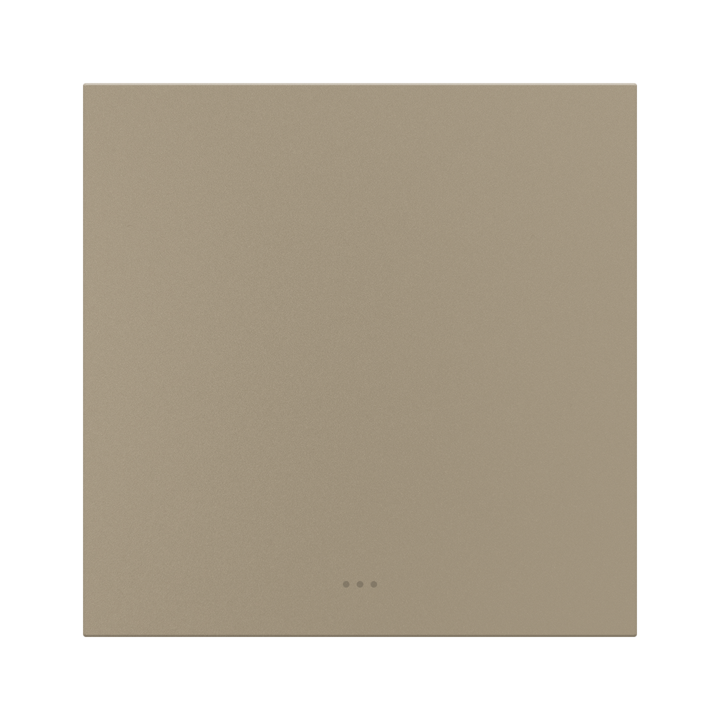 Gold color 1 gang Key Switch