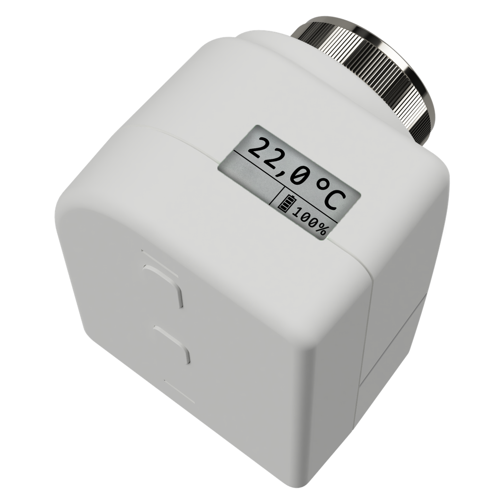Servomoteur KNX RF+ à écran d'affichage, pile Longue durée, Secure