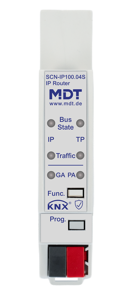 Routeur IP KNX avec IP Secure et Data Secure, 2 modules. Mail et serveur horaire