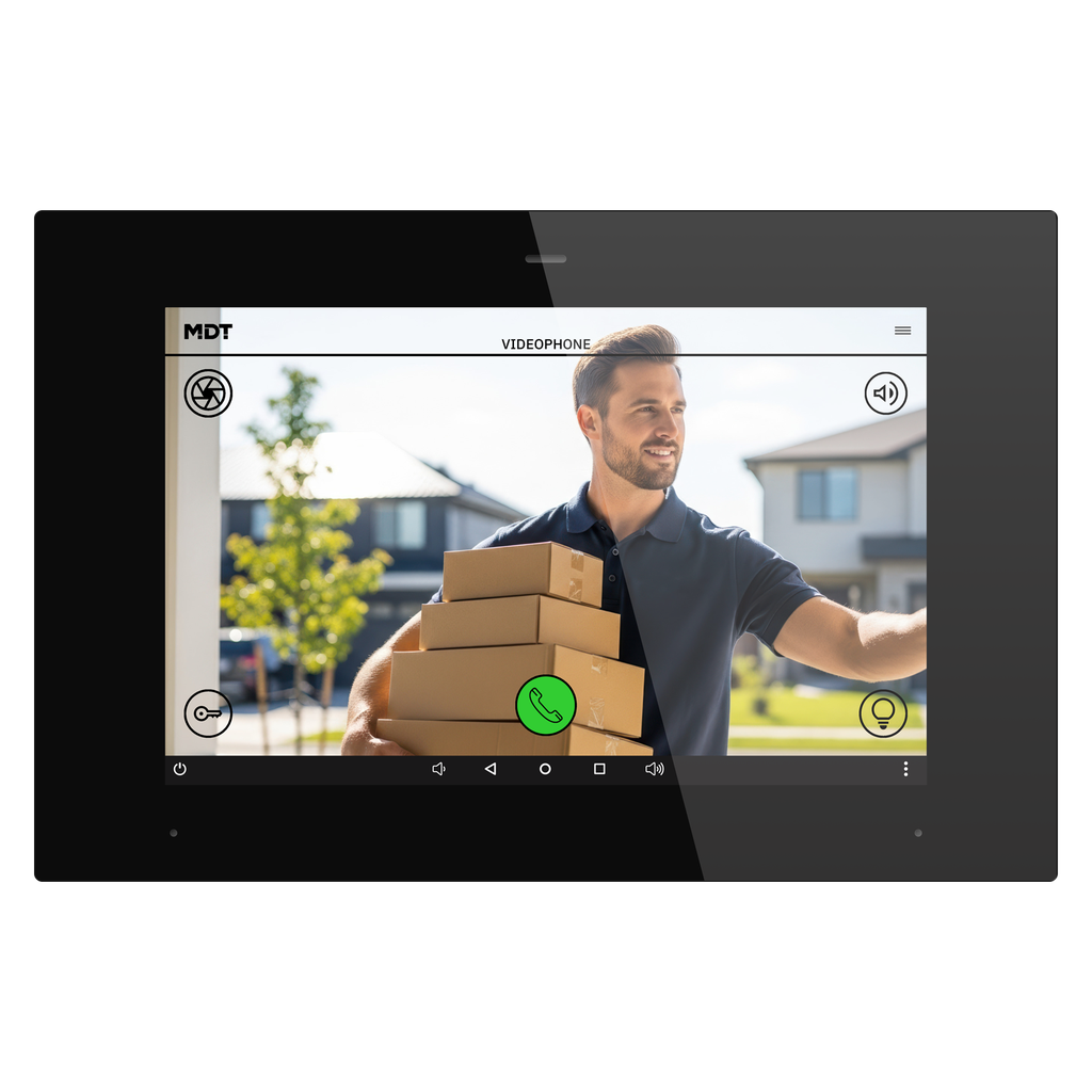 Écran tactile KNX VisuControl Plus, 8" / 20,3 cm, Secure