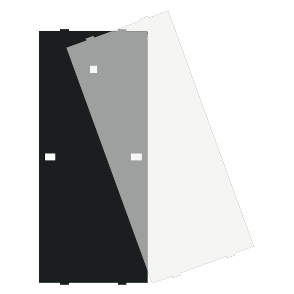 Cache MDT pour étiquette pour BE-TA55x2.x2, noir