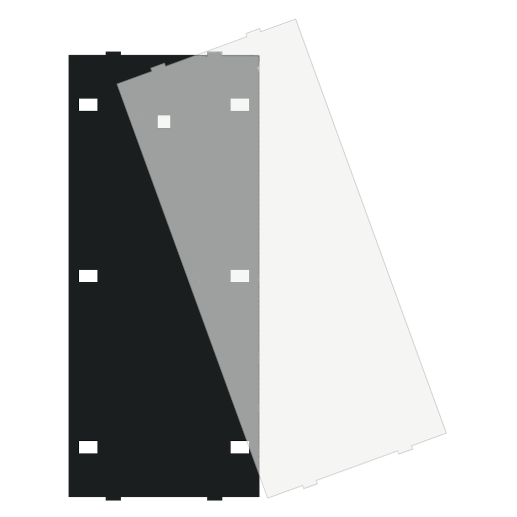 Cache MDT pour étiquette pour BE-TA55x6.x2, noir