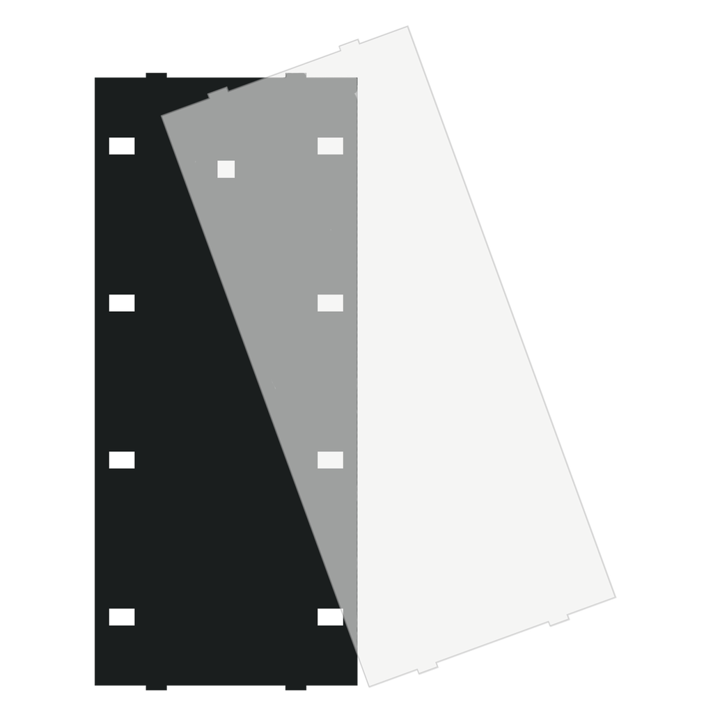 Cache MDT pour étiquette pour BE-TA55x8.x2, noir