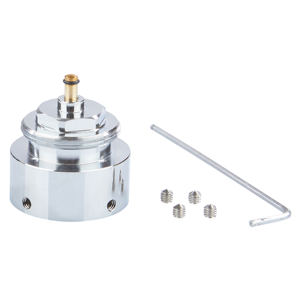 Adaptateur thermostat radiateur, métal, Vaillant