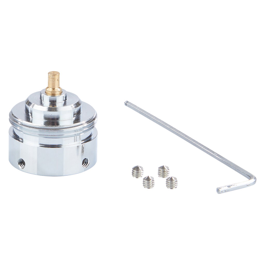 Adaptateur thermostat radiateur, métal, Danfoss RAVL