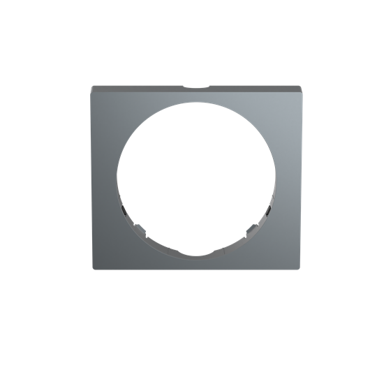 Cadre de finition carré universel Watchdog PRO, couleur anthracite