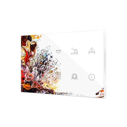 [ZEN-ZVIFXLX10] Flat XL X10. Interrupteur capacitif en verre – 10