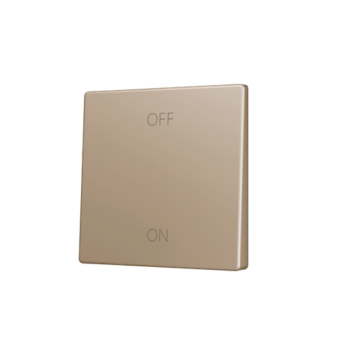 [ZEN-ZS55CSOFT12CC] ZS55. Cache pour bouton poussoir Soft KNX simple 55 x
