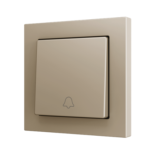 [ZEN-ZS551PB1DC] ZS55. Bouton poussoir Soft simple pour 1 entrée