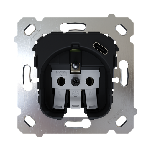 [ZEN-ZSIF1US] ZS55/ZS70. Base de prise française 16 A /250 V ~ avec