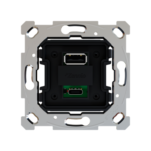 [ZEN-ZSI2UCA] ZS55/ZS70. Chargeur USB double - (C+A) -  5 V / 3,5 A