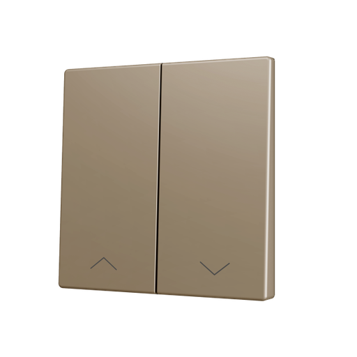 [ZEN-ZS70CSOFT22SHC] ZS70. Cache pour bouton poussoir Soft KNX double 70 x