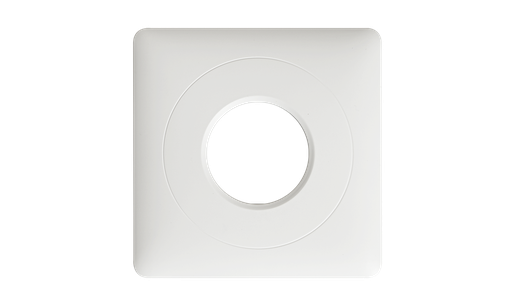 [EK-AMP-1] Support and plate for wall-box mounting of EK-SG2-TP-M sensor (white)