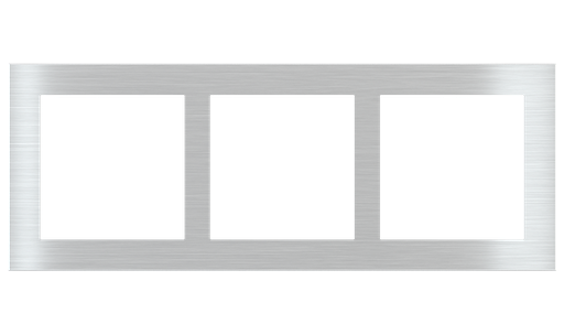 [EK-D3X-YYY-FXX] Rectangular Plate Deep (FF/71/20Venti) (87x229) 3 windows (dimensions and colour upon request) Fenix NTM