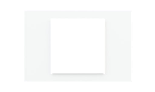 [EK-DRS-GBC] Rectangular Plate Deep (FF/71/20Venti) (87x128) 1 window (60x60) Metal Brass 26