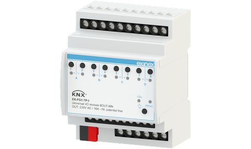 [EK-FG1-TP-I] KNX Universal I/O Module 8 outputs 8 inputs AEVO Series