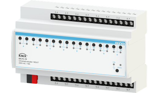 [EK-FI1-TP] KNX Universal Actuator 16 outputs AEVO Series