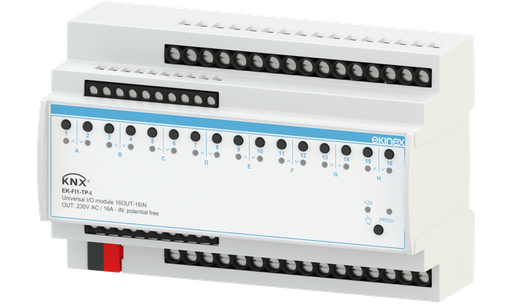 [EK-FI1-TP-I] KNX Universal I/O Module 16 outputs 16 inputs AEVO Series