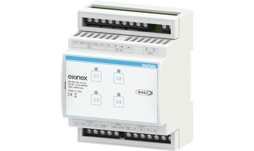 [EK-GD1-DL-4-L-01] DALI dimmer 12/48 Vdc 4 channels