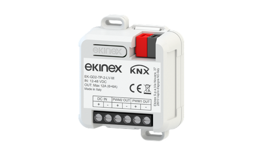 [EK-GD2-TP-2-LV-M] Dimmer KNX 12/48 Vdc 2 monochromatic channels