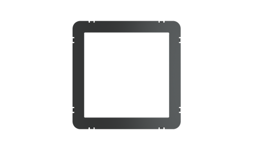 [EK-K55-B] Adapter frame for Ekinex power sockets / keystone for Waterproff cover