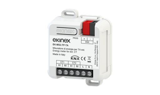 [EK-MS2-TP-TA] Single-phase secondary energy meter for external CT