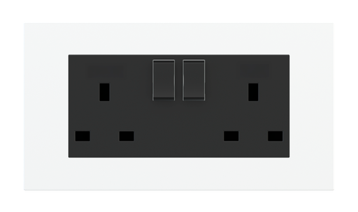 [EK-PW2-UK] Double power socket - UK